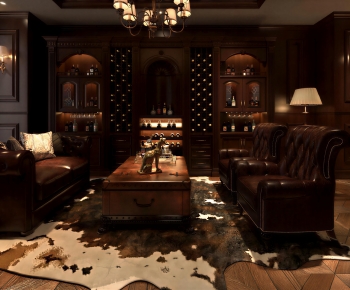 American Style Wine Cellar/Wine Tasting Room-ID:756381034