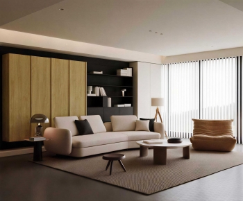 Modern A Living Room-ID:105348116
