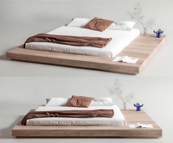 Modern Double Bed-ID:952450999