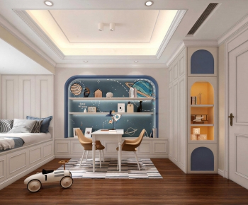 Modern Boy's Room And Son's Room-ID:384941114