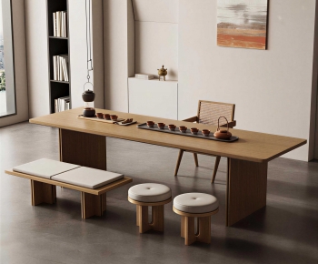 New Chinese Style Tea Tables And Chairs-ID:657799016