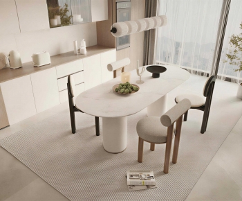 Modern Dining Table And Chairs-ID:992471931