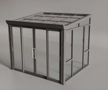 Modern Glass Sunshine Room-ID:153521062