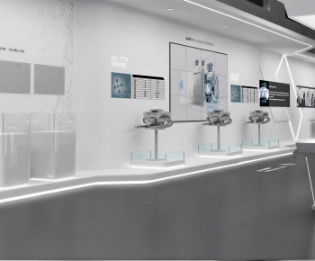 Modern Office Products Exhibition Hall-ID:857678895