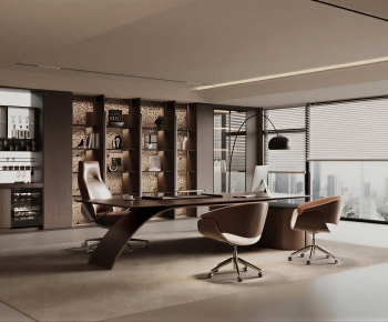 Modern Manager's Office-ID:991957902