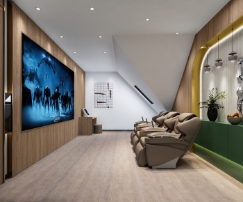 Modern Audiovisual Room-ID:699472909