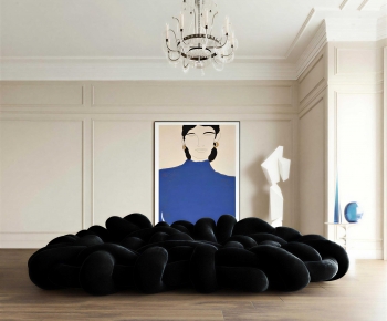 Modern A Living Room-ID:710556037