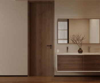 Modern Bathroom Cabinet-ID:216923004