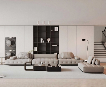 Modern A Living Room-ID:783860757