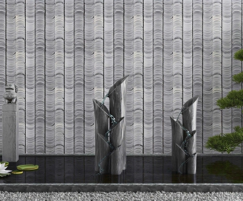 New Chinese Style Rockery Waterscape-ID:475816972