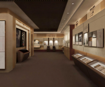 New Chinese Style Exhibition Hall-ID:615102059