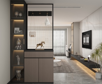 Modern Hallway-ID:833529007