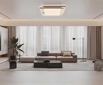 Modern A Living Room-ID:990752944