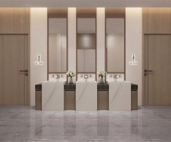 Modern Public Toilet-ID:508692033