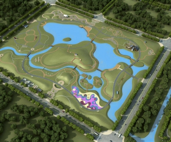 Modern Architectural Bird's-eye View Planning-ID:593585978