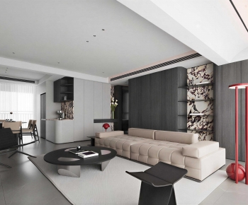 Modern A Living Room-ID:912302979