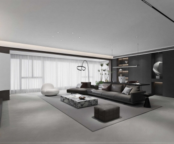 Modern A Living Room-ID:536211019