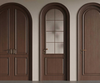 French Style Single Door-ID:645478962
