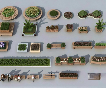 Modern Flower Bed, Flower Bowl, Flower Box-ID:530860901