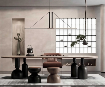 Wabi-sabi Style Tea House-ID:858659985