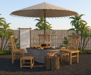 New Chinese Style Outdoor Tables And Chairs-ID:144253029