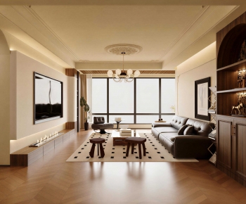 Modern A Living Room-ID:993995909