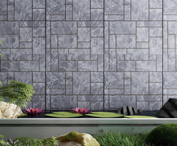 New Chinese Style Rockery Waterscape-ID:449892046