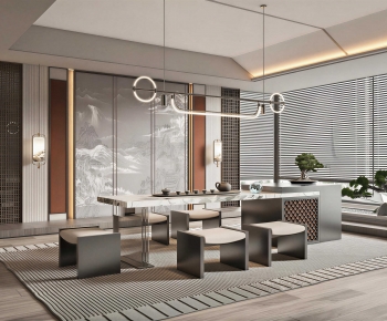 New Chinese Style Tea House-ID:925281062
