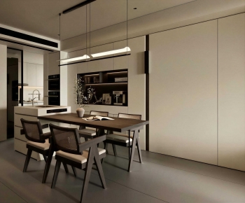 Modern Dining Room-ID:673830999