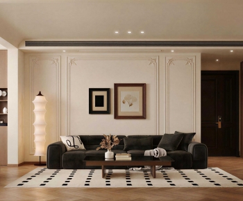 French Style A Living Room-ID:397197013