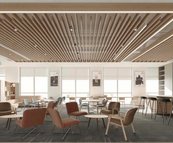 Modern Office Tea Room-ID:525202042