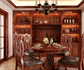 American Style Dining Room-ID:783023123