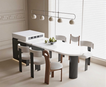 Modern Dining Table And Chairs-ID:209418064