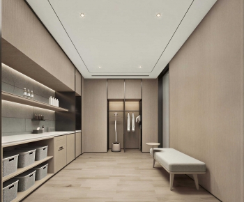 Modern Balcony Laundry Room-ID:958740009