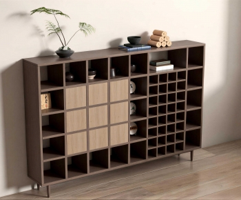 New Chinese Style Side Cabinet-ID:774930007