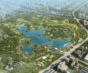 Modern Architectural Bird's-eye View Planning-ID:927433973