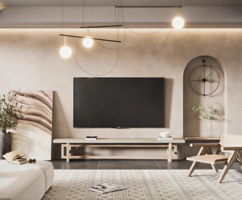 Wabi-sabi Style A Living Room-ID:476983079