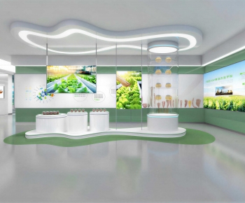 Modern Exhibition Hall-ID:691596982