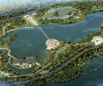 Modern Architectural Bird's-eye View Planning-ID:975589994