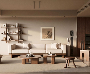 Modern A Living Room-ID:700668104