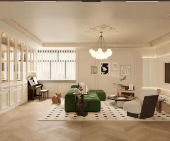 French Style A Living Room-ID:269224885