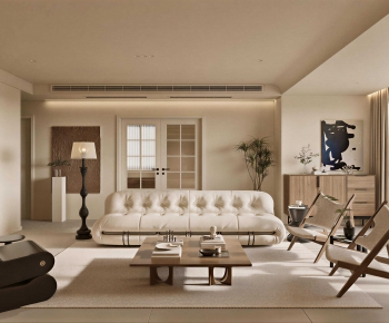 Modern A Living Room-ID:513566973