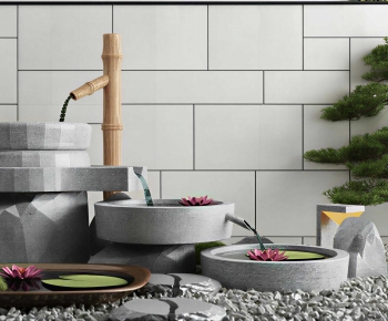 New Chinese Style Rockery Waterscape-ID:101751094