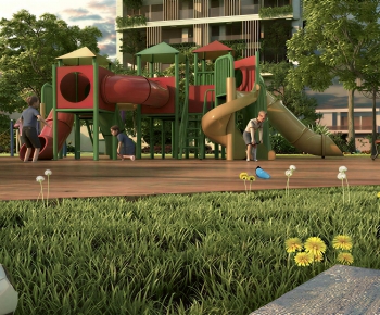 Modern Equipment For Children-ID:787808901