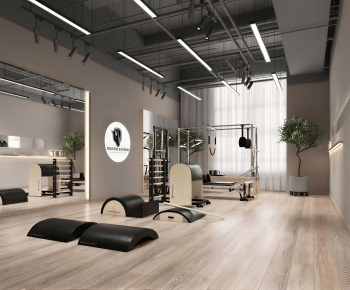 Modern Yoga Room-ID:413237093
