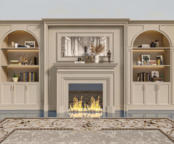 French Style Bookcase-ID:990673072
