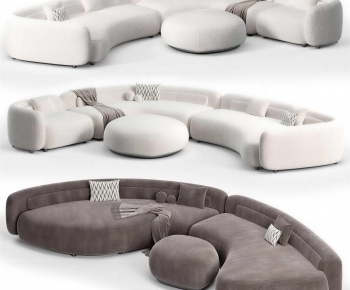 Modern Curved Sofa-ID:894646887