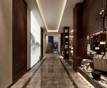 New Chinese Style Hallway-ID:333525908