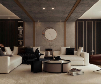Modern A Living Room-ID:572901963