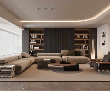 Modern A Living Room-ID:439929962